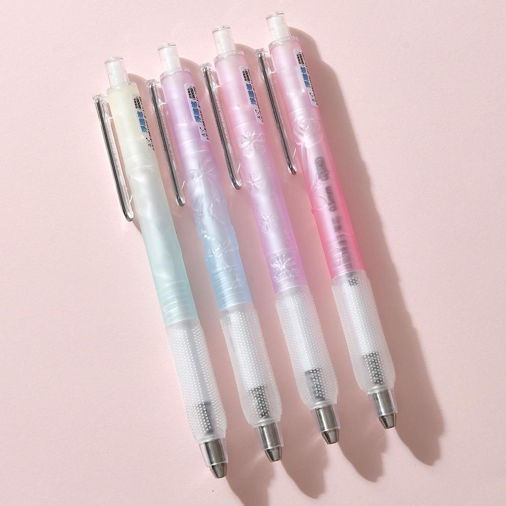Full Needle Tube Writing Pen Black Pressing Pen Bows Gel Pen  Daily Use