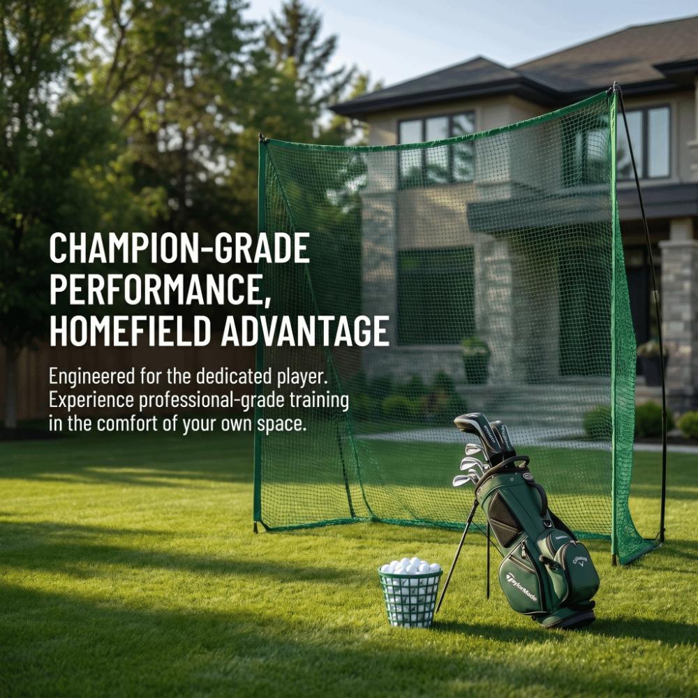 Lightweight Golf Hanging Net No Knot Golf Ball Netting Golf Training Net Practice Ground