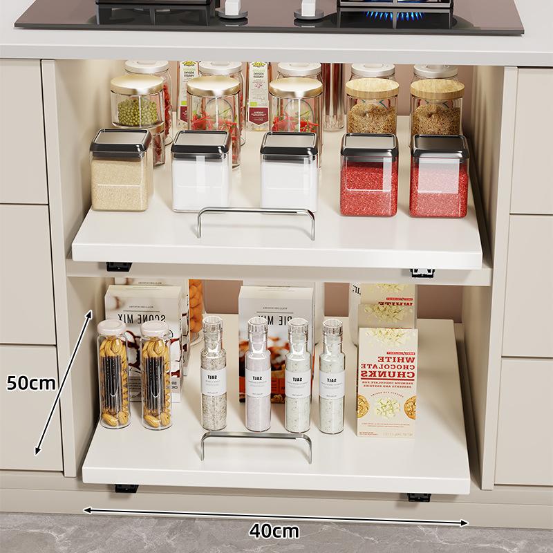 Removable Kitchen Drawer Metal Kitchens Drawers Organizers Spice Sliding Kitchen Organizer Cutlery Pull Out Cabinet Organizer