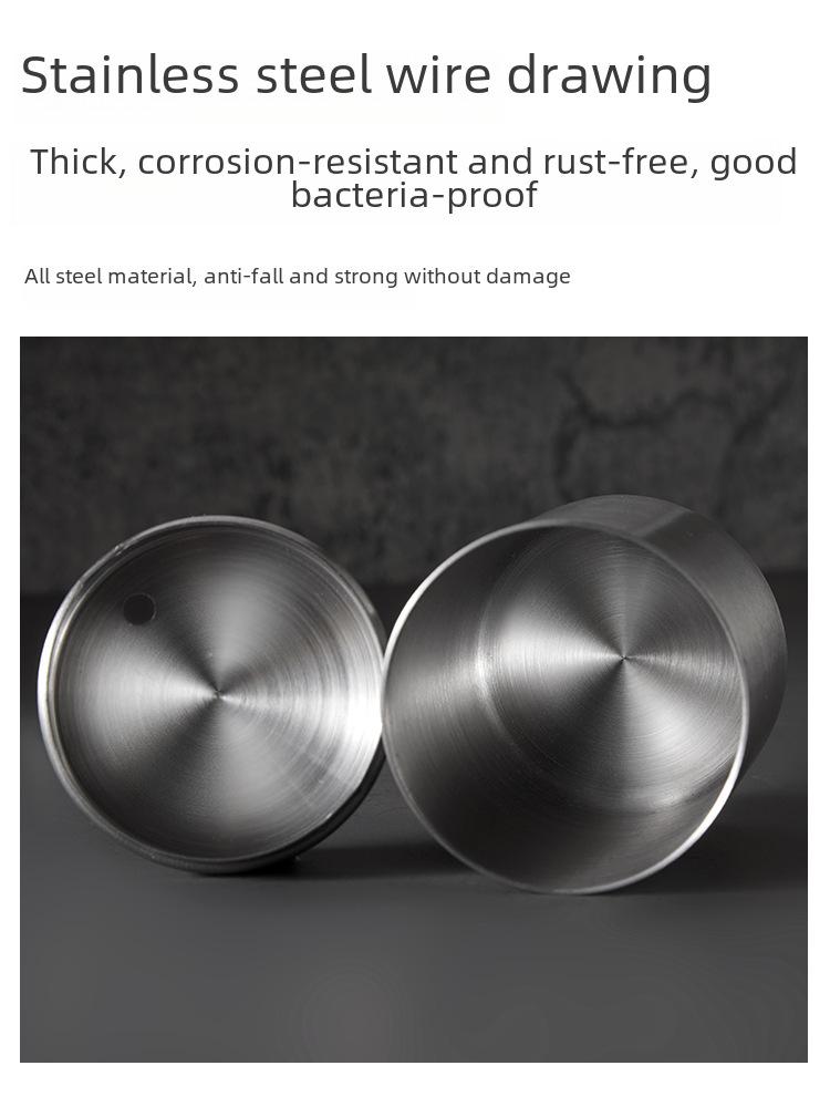 Stainless Steel Toothpick Holder with Printed Logo - Creative Nordic Design for Home, Restaurant, or Hotel