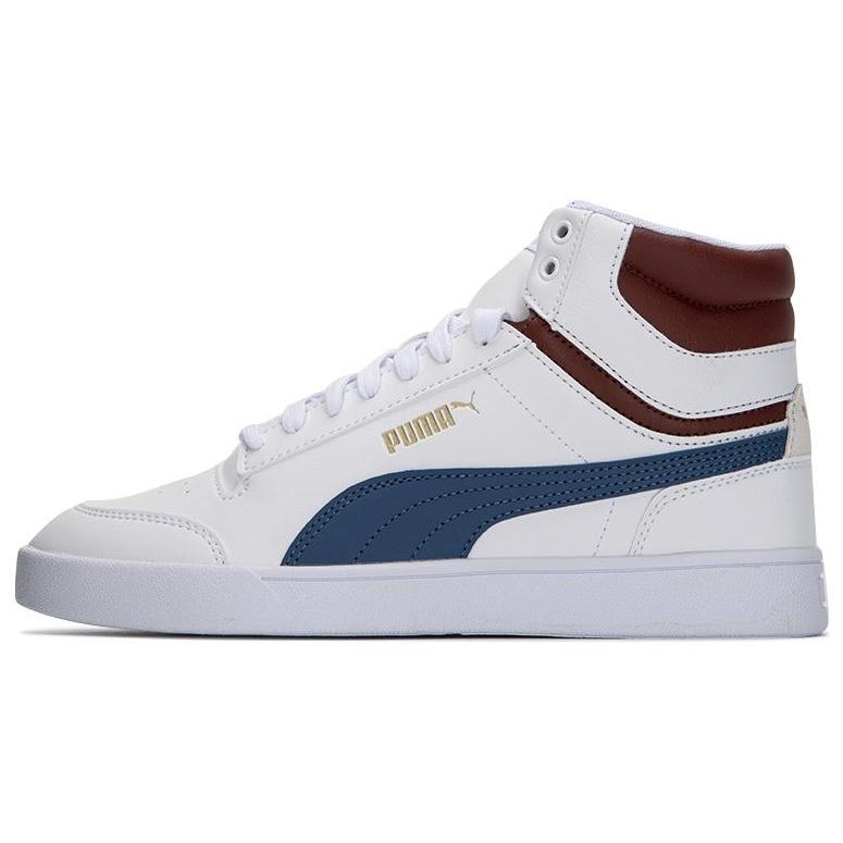 PUMA Shuffle Mid White Lake Blue Men s 380748-10 EU 40.5