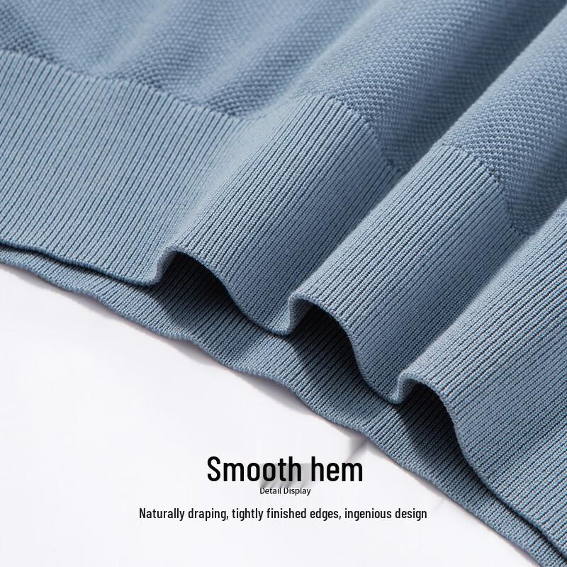 Hodo Men's Silk & Lyocell Polo Knit Sweater