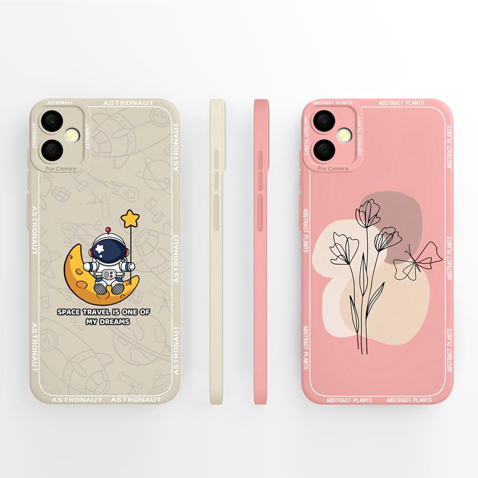 For Samsung Galaxy A05 A05S Phone Cases Fashion Full Protection Anti Choc Soft Liquid Silicone Back Cover For SamsungA05 A 05
