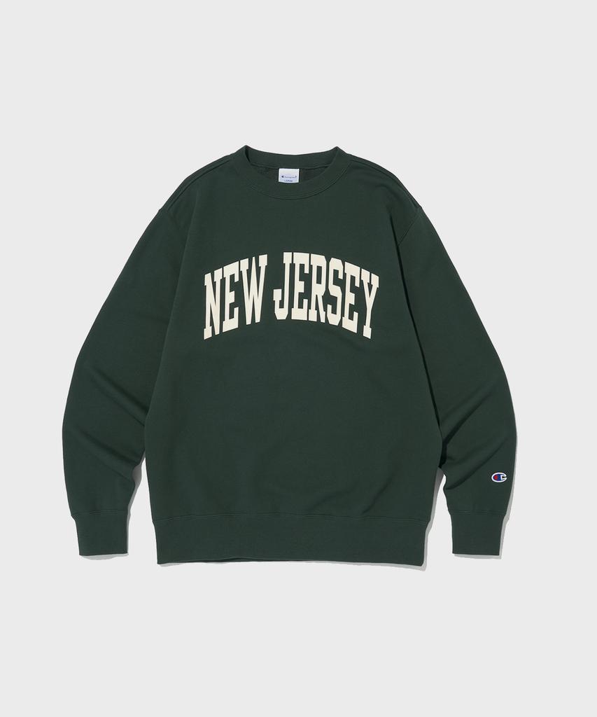Champion New Jersey Cvc Crewneck Sweatshirt Dark Green