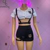New Arrival Women's Sexy Off-shoulder Roleplay Bunny Girl Lingerie Underwear Adult Lady Halloween Party Cosplay Costumes