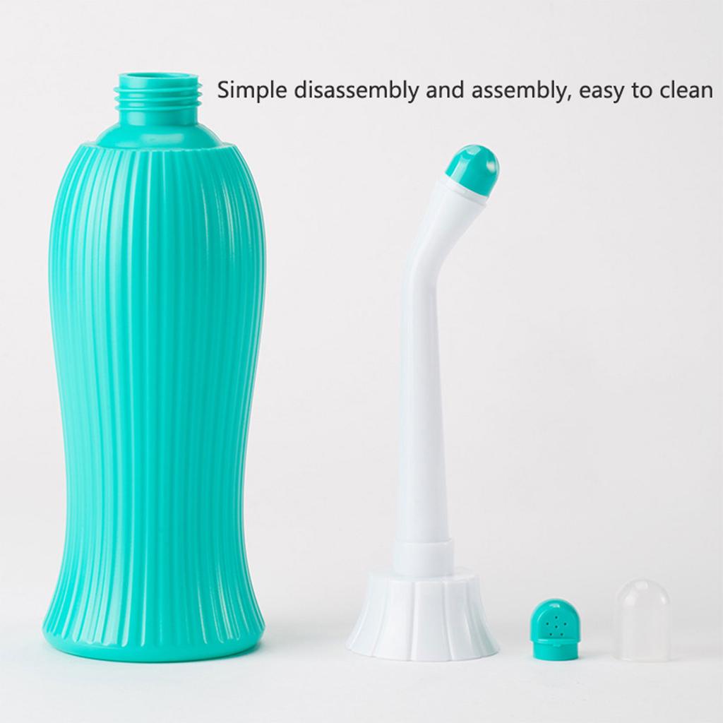 Handheld Bidet Sprayer Feminine Hygiene Clean Bottle Portable Bidet Private Parts Flushing Device for Personal Cleaning