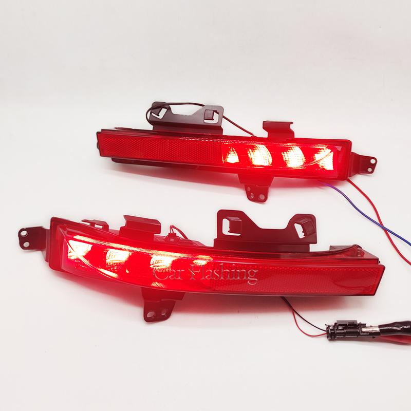 Car Rear Bumper Reflector Light Rear Brake Light Tail light For Land Rover Discovery Sport 2015 2016 2017 2018
