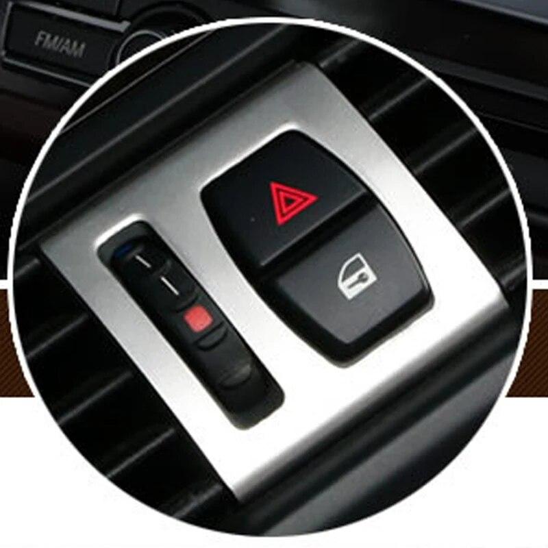 Auto Vent Air Outlet Panel Trim Cover Sequins Sticker Decoration Parts Suitable For BMW F10 F18 5 Series 2011-17 Car Accessories