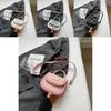 Trendy New Arrival Black Pu Saddle Bag Stylish Shoulder Bag For Everyday Use