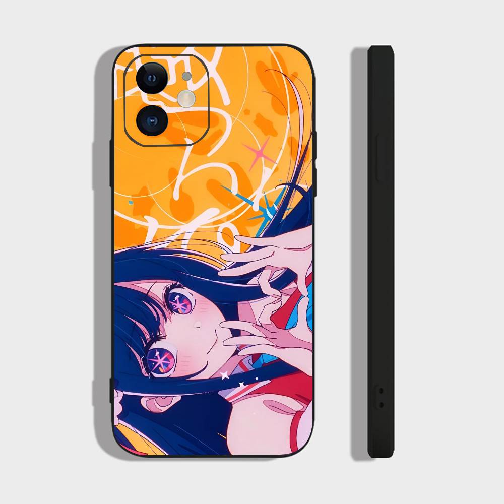 Anime A-Ai H-Hoshino Girl For Iphone 17 Air 16 Pro Max 15 14 13 Full Cover Anti-Shock MagSafe Cover