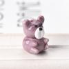 2pcs Bear 15x20mm Handmade Lampwork Glass Loose Beads for Jewelry Making Accessories DIY Crafts Findings