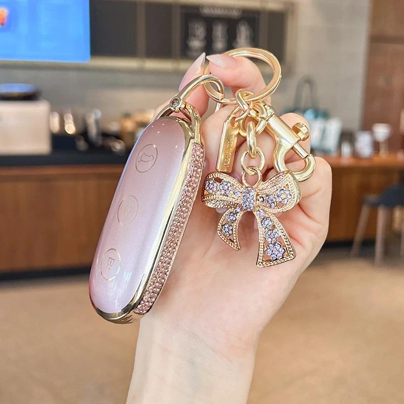 Suitable For Ideal L9 Keyset L8 L7 L6 Mega Car Key Special Protective Shell Car Key Bag Car Key Decoration Cars Accessories