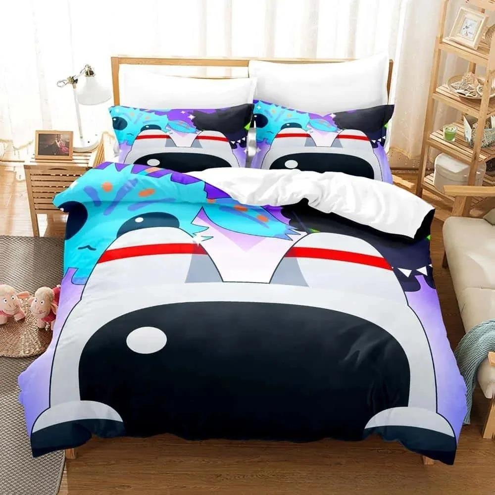 New 3D Game Pet Simulator X Bedding Set Single Twin Full Queen King Size Bed Set Adult Kid Bedroom Duvet Cover Set Home Textiles