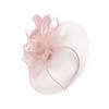 Church Kentuck-y Derby Pearl Mesh Flower Feather Fascinator Hat  for Women
