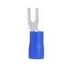 300PCS Blue U Type Wire Connector SV1.25-4 Fork Spade Wire Connector  Transportation Lighting