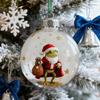 2026 Christmas Ball Ornament Set Handcrafted 3D Frog Ornament Different Frogs Theme Holiday Decorations