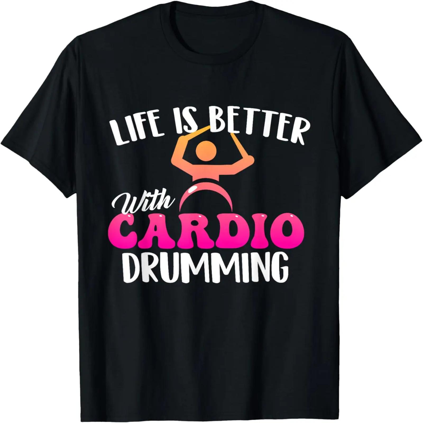 That s What I Do I Pet Cats I Play Drums & I Know Things T-Shirt S