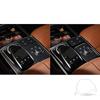 Für Mercedes-Benz GLE 15-18 GLS 2016-2018 M-Klasse 2012-2015 Klavier Schwarz Multimedia Control Panel Trim Abdeckung Auto Innen Aufkleber