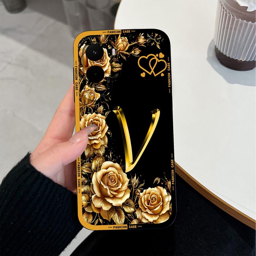Casing For Xiaomi Poco M7 M6 M5 M4 M3 M2 Pro M5s Phone Case Fashion Letters Patterns Square Soft Matte Silicone Shockproof Back Cover For Xiaomi Shell