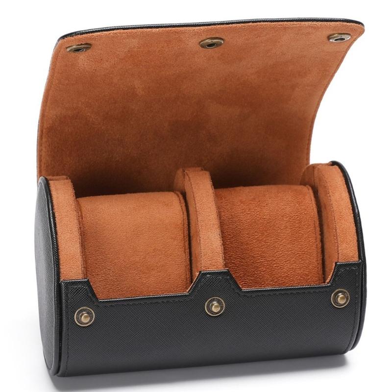 Watch Container Leather Watches Protective Box Stylish Wristwatch Display Case Holder Elegant Jewelry Container