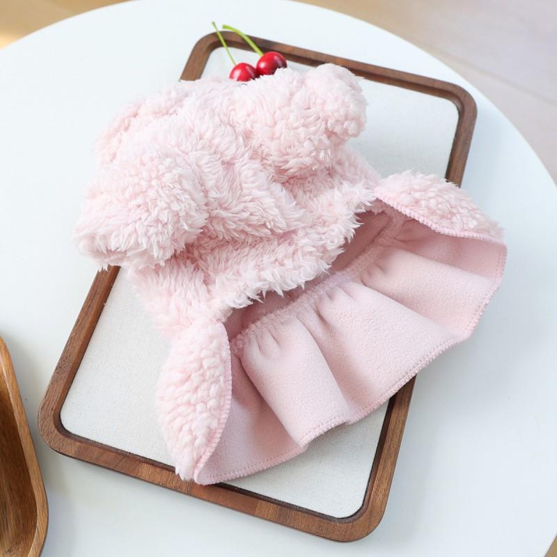 Pet Circle Dog Sweater Small Breed Puppies Soft Fleece Embroidered Letter Dress Pink