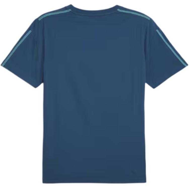 Puma Mapf1 Mt7 Round Neck Fashion Soft Versatile Short Sleeve T-Shirt Men T-Shirts Blue 623743-07