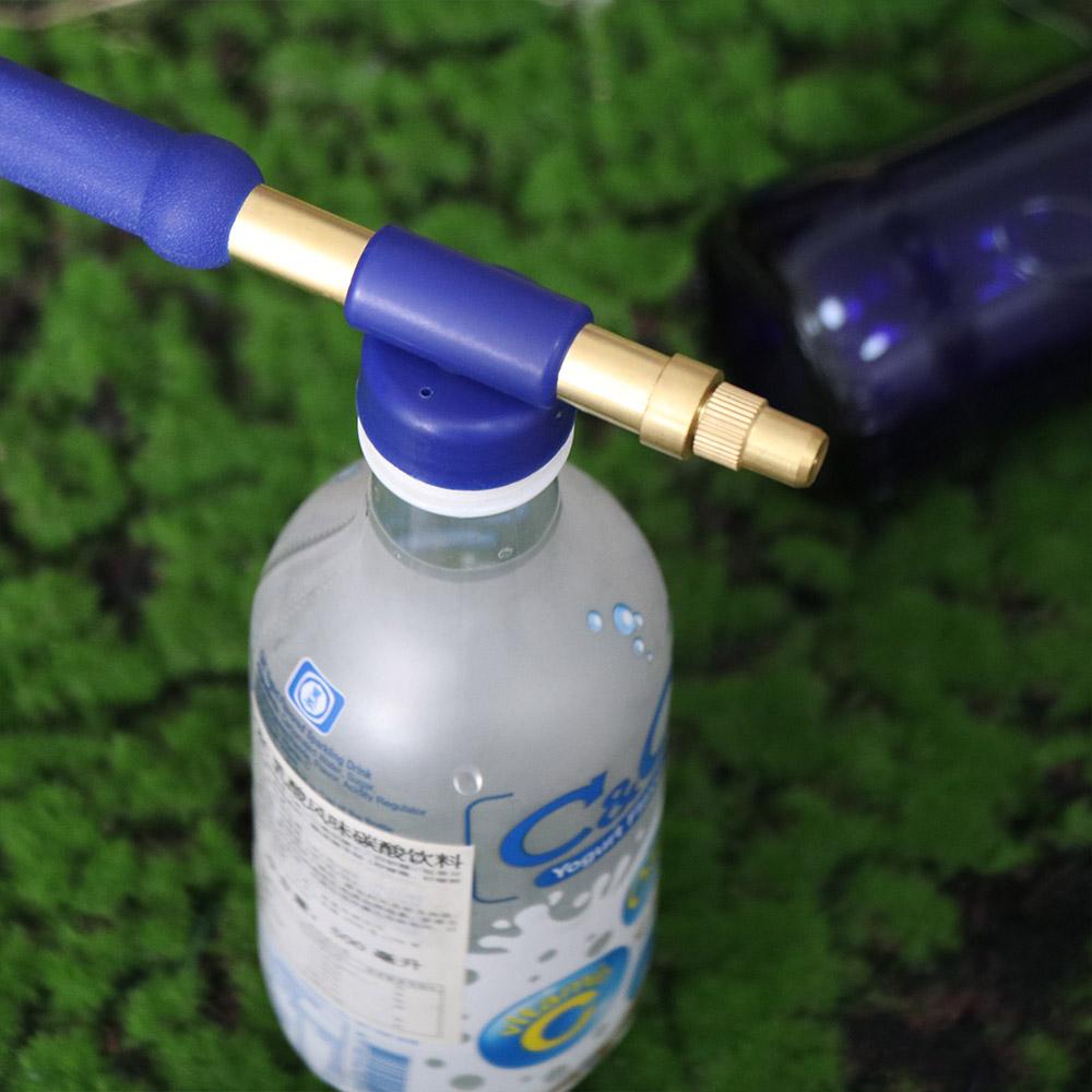 Double /Single Head Pump Spray Head Push-pull Spray Metal Rod  Garden Watering Tool