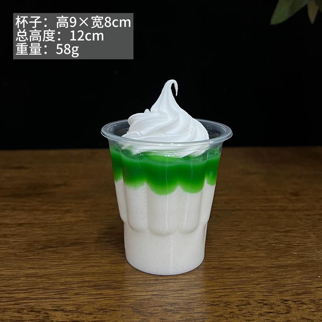 Simulation Ice Cream Model Decoration Fake Ice Cream Cone Food Mould Plastic Ornaments Window Sample Display Party Shooting Prop