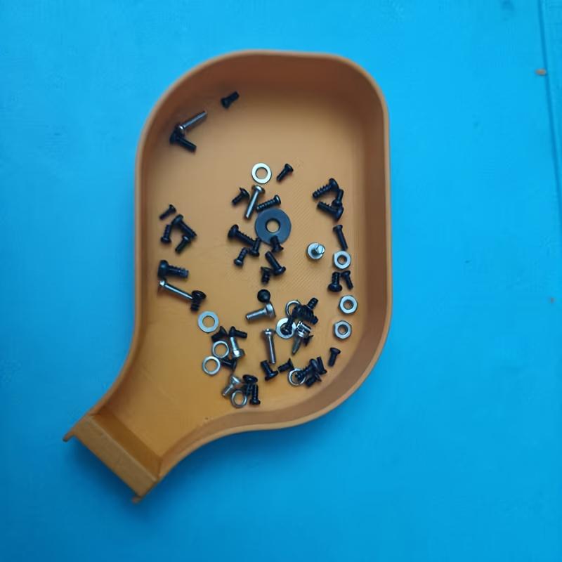 Tool Storage Funnel Tray with 5mm Raised Rim,Prevents Screws, Bolts, Beads, and Small Parts from Spilling,Portable Sorting Tray