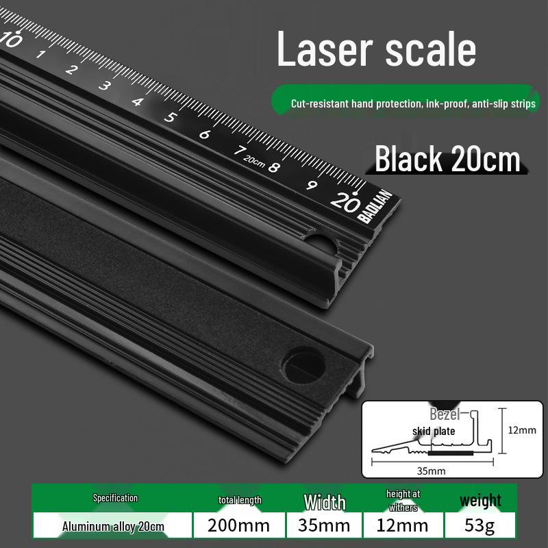 Высокоточная промышленная алюминиевая линейка Baolian, устойчивая к порезам