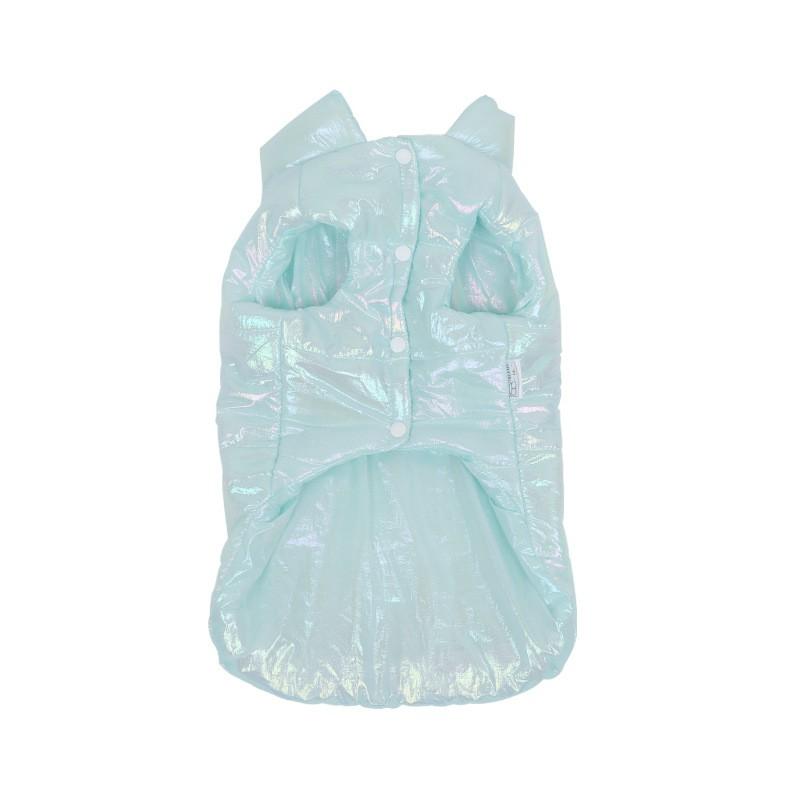 Pet Cotton Vest Winter Dog Coat French Bulldog Teddy Bear Dogs With Colorful Reflective Trim
