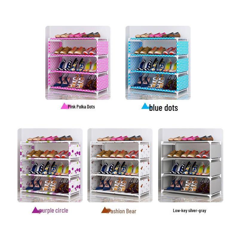 Jia You Xin Multi-layer Dustproof Shoe Rack - Durable & Easy to Install Storage Shelf