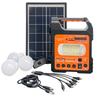 Portable Solar Power Energy System Outdoor Power Mini Solar Panel with 3 Bulbs Lighting System Camping Emergency Power Supply