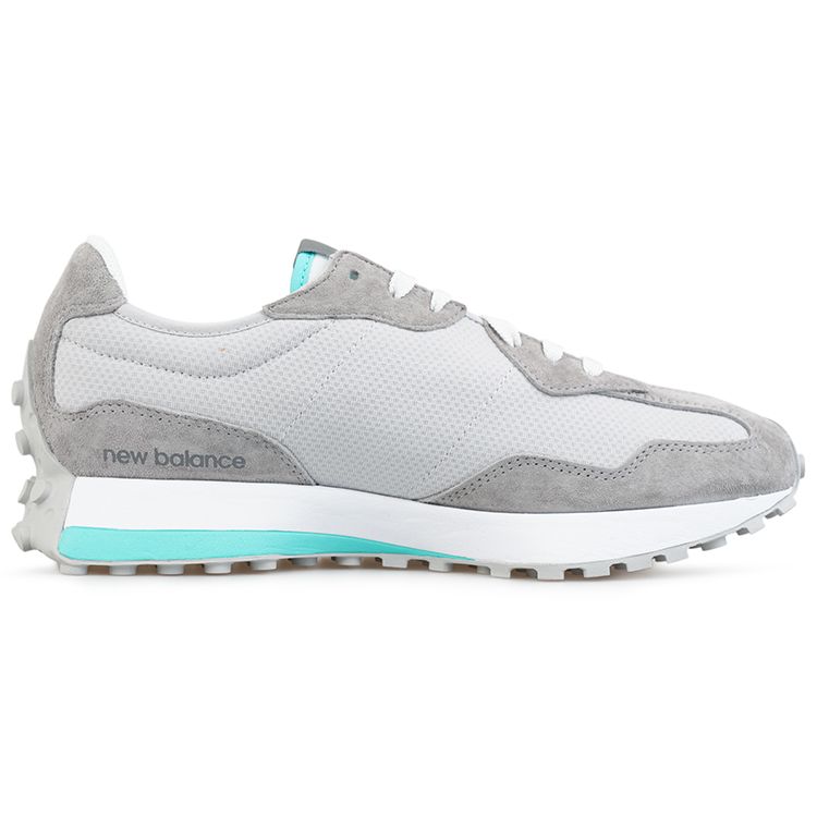 Niko X New Balance 327 Grey Blue Unisex Sneakers Light-Blue MS327RJ1
