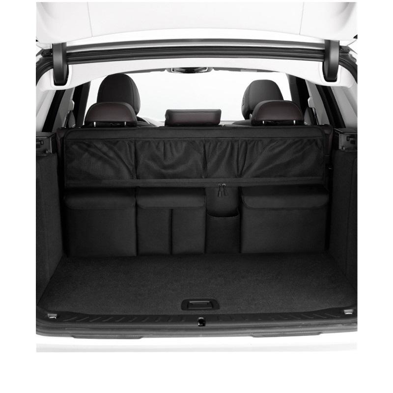 Car Trunk Storage Bag SUV Car Seat Back Hanging Bag Multi Functional Storage Mesh Bag Car Interior Storage Items