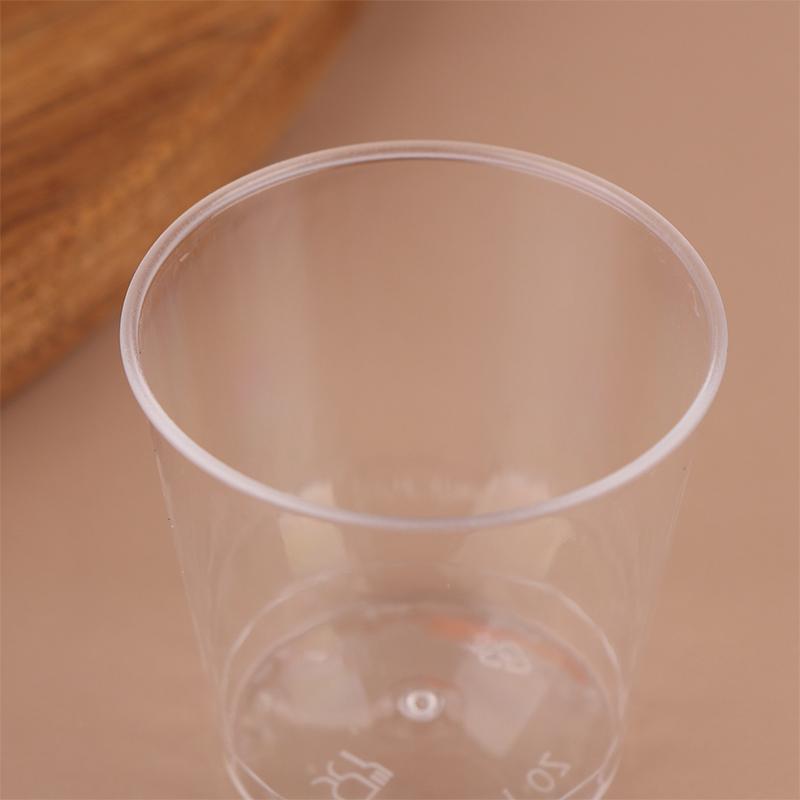 50Pcs 30Ml Disposable Mini Clear Plastic Cup Outdoor Picnic Birthday Kitchen Party Shot Glasses Jelly Cups Tableware Tasting
