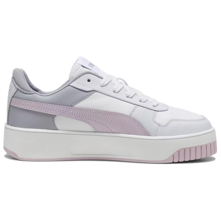 New PUMA Carina Street Sneakers 'White Lilac' Women's 389390-23