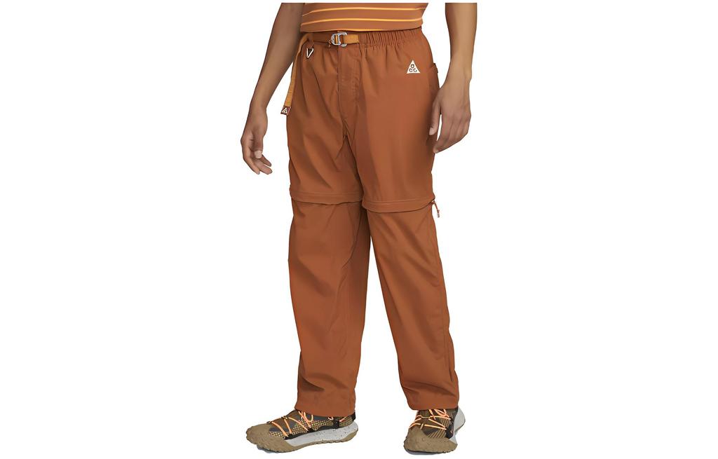 Nike Casual Pants Men's Orange Red DX6646-246