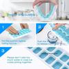 1 Piece of 14 Lattice Ice Cube Tray Silicone Mold Square Ice Cube Tray Mold Ice Manufacturing Non-toxic Durable Bar Bar Wine Ice