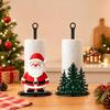 Non-Slip Base Santa Claus Towel Stand Freestanding Kitchen Roll Dispenser Dining Room
