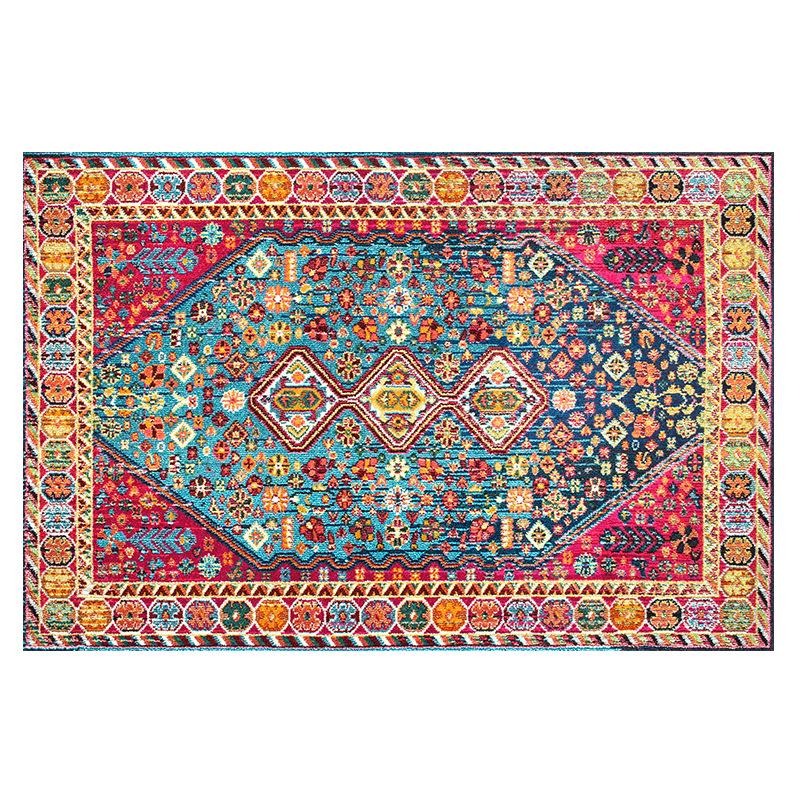Retro Bohemian Style Carpet Home Large Area Anti Slip Sofa Coffee Table Decoration Carpet