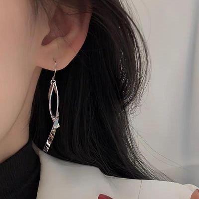2025 Minimalist Tassel Earrings: Trendy, Light Luxury, High-End Niche Design