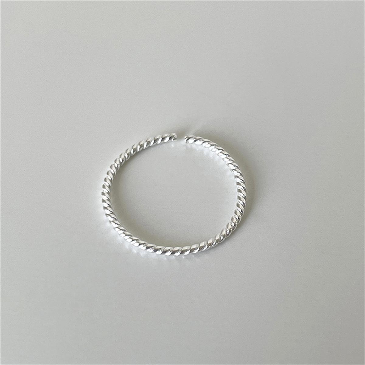 

Кольцо из серебра 925 пробы с цирконием, изысканное милое кольцо на указательный палец в виде кролика, изысканный дизайн, высококачественное витое кольцо.