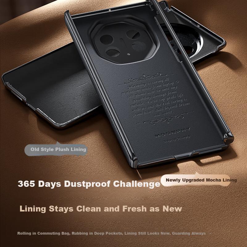 Huawei XT Phone Case, Matext Three-Fold Camera Full Coverage Magnetic Leather Anti-Drop Ultra-Thin Frame