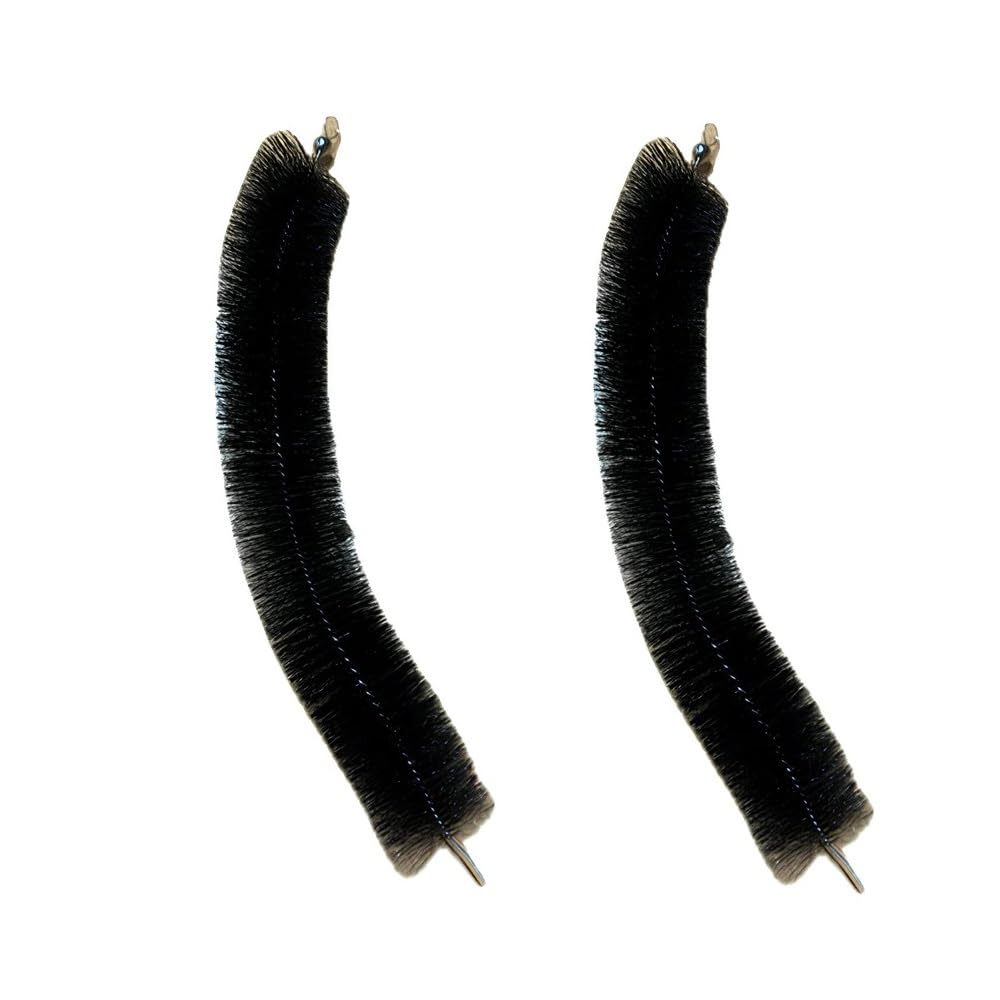 Shikishima Bicycle Hub Black Bicycle Hub Retro Showa Era 4965345956312 Brush, Cleaning, Goods, Goods, Commuting/School Use, (2 pieces)