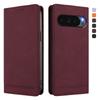 Luxury Leather Phone Case On For Coque Google Pixel 10 9 Pro XL 9A 8A 7A 6A 8 7 6 Pro Magnetic Flip Wallet Phone Bag Cover Funda