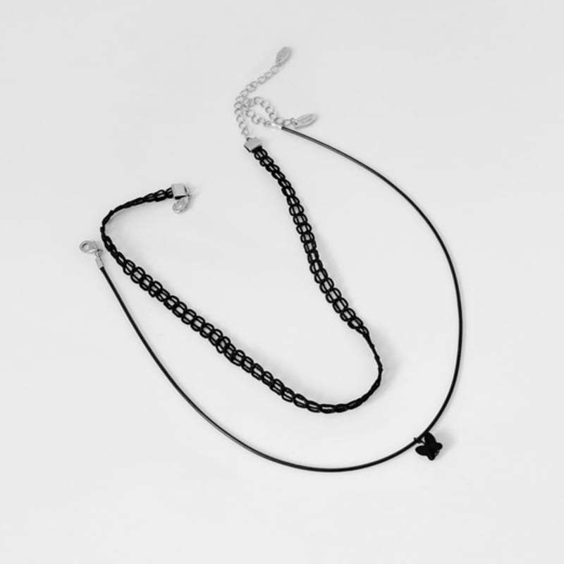 FANTASTIC PLANET butterfly layered choker