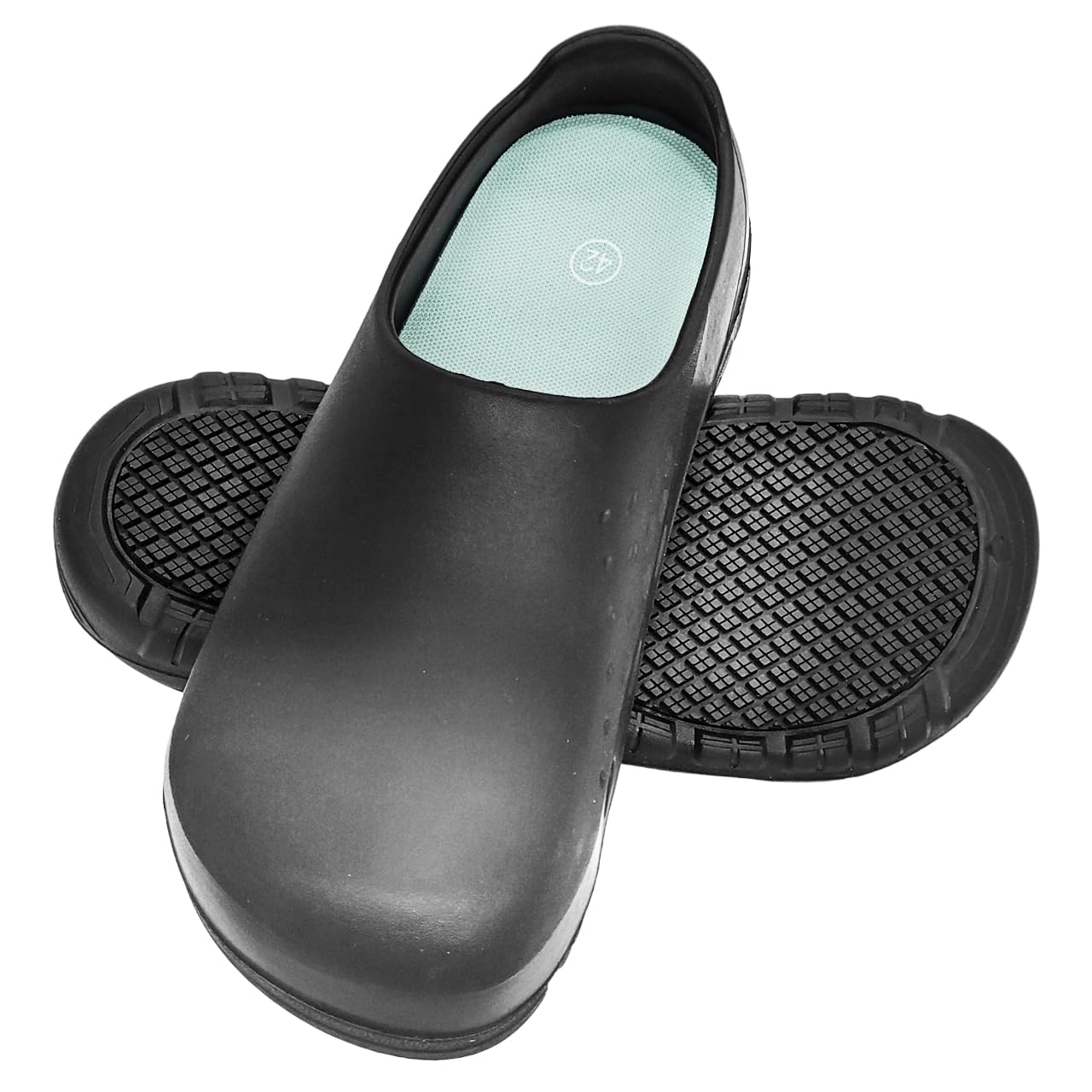 

Myton Chef Черные защитные ботинки с носком Кухонная обувь для приготовления пищи и работы, Носок, Обувь, Водонепроницаемые, Легкие, Нескользящие, Мужские Женские, BMS#106 (Черный, чёрный