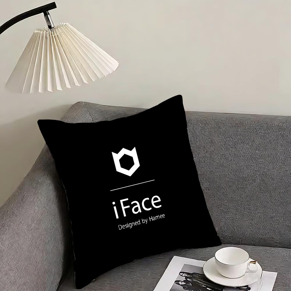 

HHamee Designed IiFaceCOOL Cushion Cover Elegant Comfort Pillowcase Sofa Bed Doublesided Printed Invisible Zipper Home Decor 30x30cm