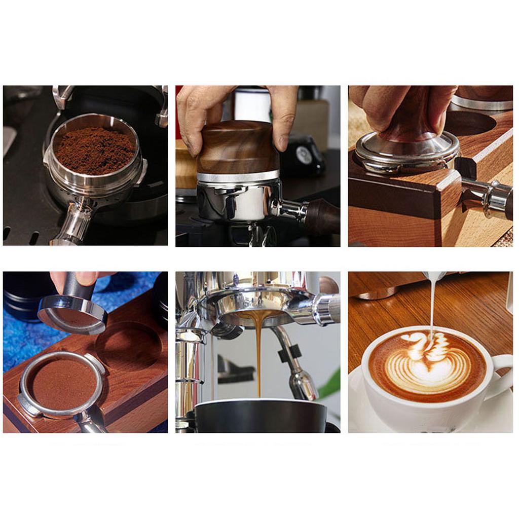 Bezedný portafiltr z nerezové oceli, ruční nahý portafiltr pro kávovary Breville řady 8